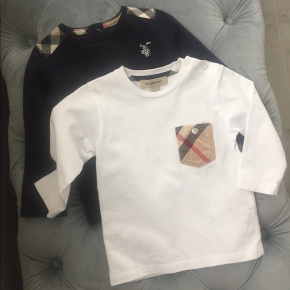 Burberry Other - Burberry boy 2 tops, size 12m